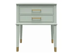 Westerleigh |Mesa de centro com 1 gaveta em MDF branco