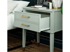 Westerleigh |Mesa de centro com 1 gaveta em MDF branco