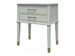 Westerleigh |Mesa de centro com 1 gaveta em MDF branco