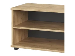 Wohnzimmerschrank carvalho goldkraft/antracite 70.8x35.3x38.9 berno